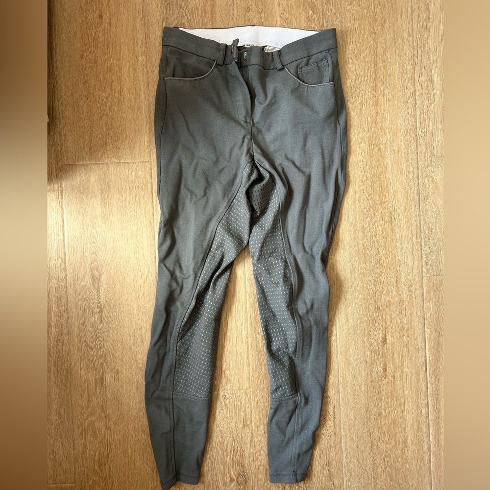 Gray HR Farms Full Seat Breeches